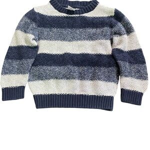 Gymboree Striped Navy and White Boy size 3T Sweater